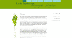 Desktop Screenshot of leslie-psychology.com